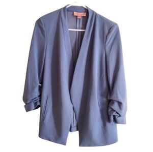 Blue Philosophy Republic open Lightweight Blazer Size Small